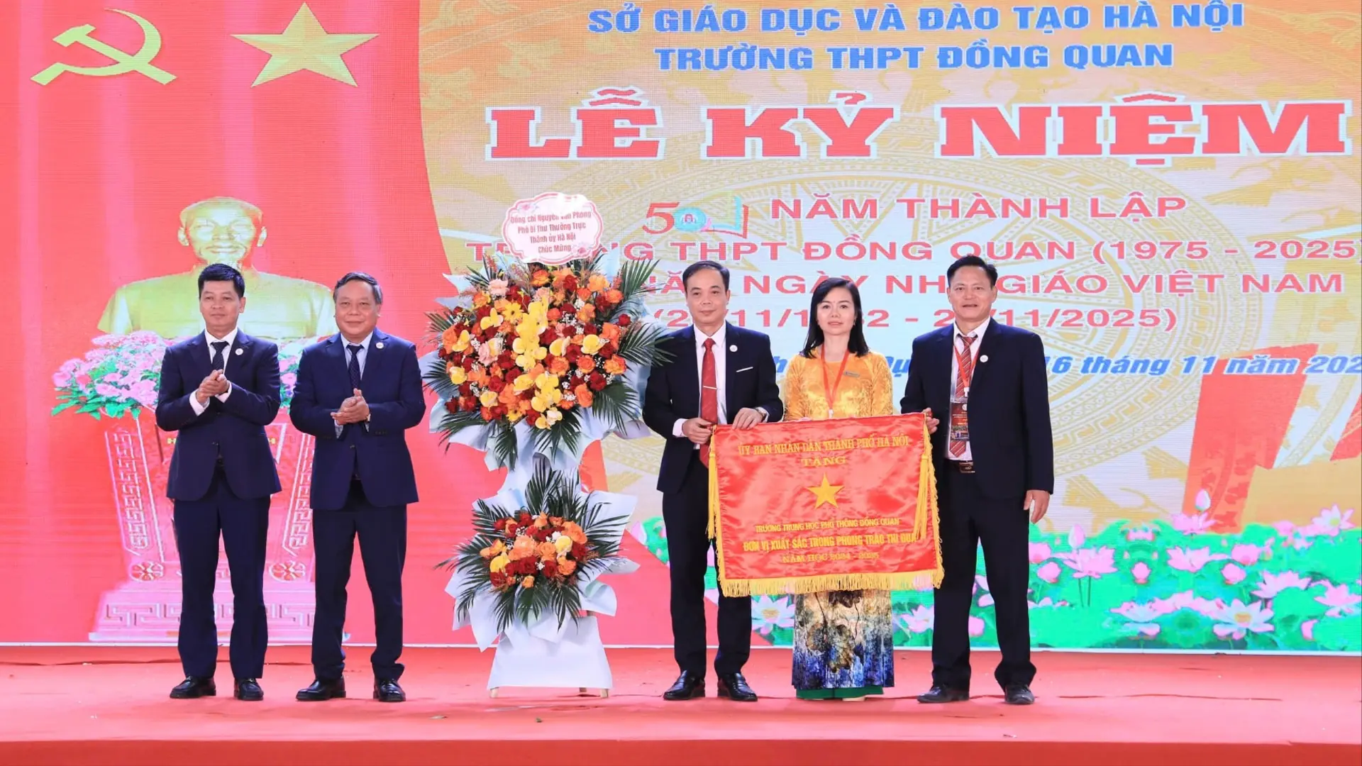 Tự hào truyền thống 50 năm Trường THPT Đồng Quan